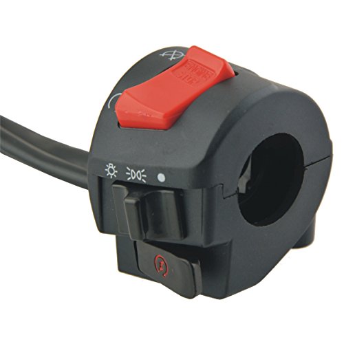 Oda Motor Headlight Switch Button 1pair MP-1504254 12V Motorcycle Bicycle Handlebar Mounting Switch Button for LED Headlight