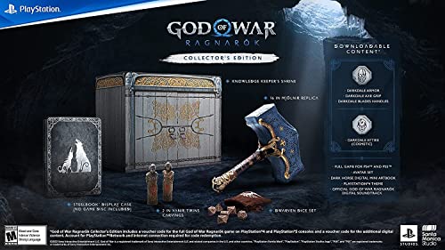 God of War Ragnarök Collector's Edition - PS4 and