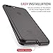 Humixx Aluminum TPU Hybrid Shockproof Bumper Case Compatible with iPhone 8 Plus/iPhone 7 Plus [Extre Series] - Black