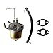 HURI Carburetor with Gasket for Harbor Freight Chicago Electric Storm CAT 700 800 900 Watts 2hp 63cc 60338 66619 69381 Generator