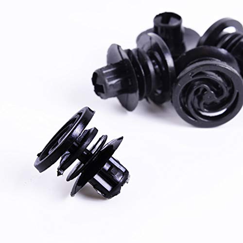 runmade 25pcs Nylon Door Trim Panel Retainer Clips 3B0-868-243 for VW Volkswagen Golf Jetta GLI R32 Beetle 1998+