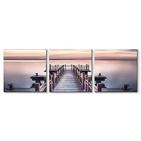 Great Bridge in Water Painting Artwork for Home...