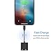 VAMASS 3.5 mm Headphone Jack Adapter, 2 in 1 Headphone Adapter with 12W 2.4A Fast Charge, Hi-fi Audio Earphone Adapter, Support Remote Control & Phone Call, Compatible with iPhone X/8/8Plus/7/7Plus