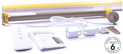 DIY Motorized Electric Remote Control Roller Blind Shade Kit