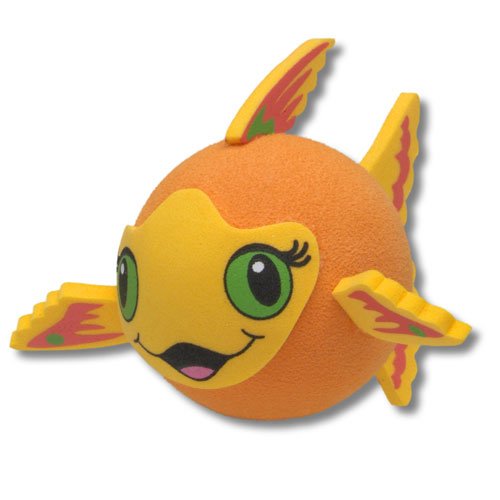 Tenna Tops Limited Edition Gold Fish Antenna Topper / Car Antenna Ball