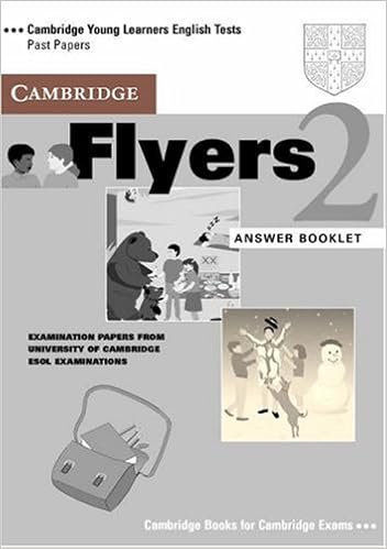 flyers 2 answer booklet