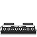 Behringer DUAL A/B SWITCH AB200 Ultra-Flexible Dual Programmable Footswitch