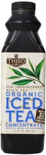 Third Street Chai Unsweetened Black Tea, 32-Ounce (Pack of 6) by Third Street Chai