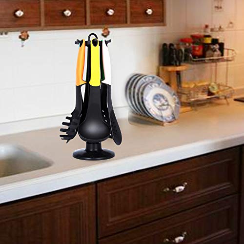 K Kwokker Kitchen Utensil Set, 6 Pieces Nylon Cooking utensils Elegantly Design, Food Grade, Non-stick, Heat Resistant, Dish Washer Safe - Thumbnail 7