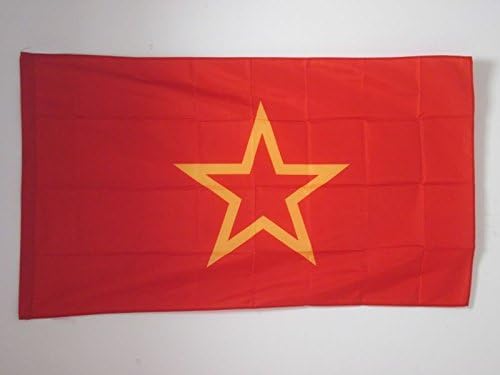 AZ FLAG, USSR Red Army 1918-1991 Flag, 2x3 Ft, RKKA comunist Banner with Sleeve, 100% Polyester, Fade Resistant, Vivid Colors