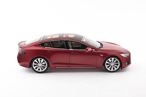 Tesla Diecast 118 Scale Model S P100d Red Import It All