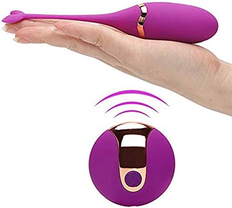 HPSD Plhcr Wireless 10 Frequency Quiet Power Raincoat Silicone Love Eggs for Women and Couple Miniskirt Bullet Eggs - D9H09 plhcr (Color : Purple)