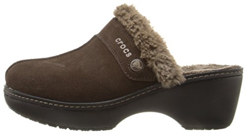 crocs cobbler fuzz clog