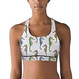 Milr Gile Women's Watercolor Seahorse Cool Workout
