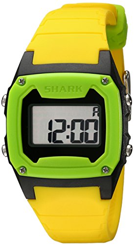 Freestyle Unisex 101808 Shark Classic Green and Black Digital Watch with Yellow Band Freestyle Unisex 101808 Shark Classic Green and Black Digital Watch with Yellow Band