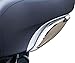 Kuryakyn 1246 Air Management Motorcycle Accessory: Adjustable Fairing Air/Heat Deflectors for 2014-19 Harley-Davidson Touring Motorcycles, Chrome, 1 Pair