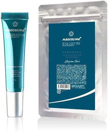 Amazon メコゾーム ブライトニングフォーミュラ15gとメコゾームシートのセット メコゾーム 乳液 クリーム 通販