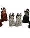 Fun World Unisex Werewolf Hands Adult Gloves, Black, Standard