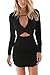YOINS Sequin Glitter Dresses for Women Sexy Bodycon Deep V Neck Spaghetti Strap Night Party Cocktail Dress