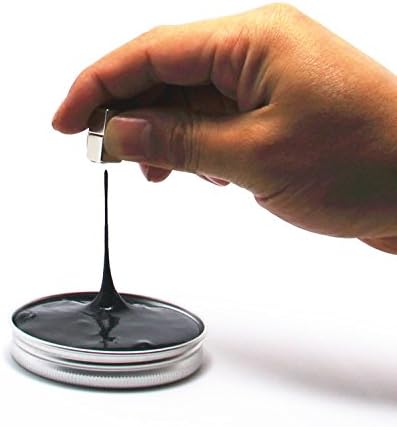INWISH Magnetic Putty, Magnetic Slime Super Silly Smart Space Puddy Toy, Christmas Stocking Filler, Black