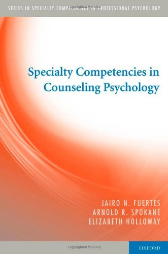 Specialty Competencies in Counseling Psychology (Paperback)