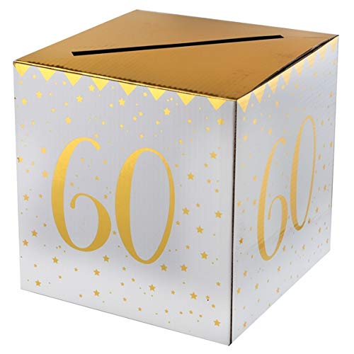Santex 6186-60 Money Box 60 Years Metallic