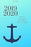 2019 2020 Navy Anchor Academic Daily Planner: Small Mini Calendar To Fit Purse & Pocket; Ultra Portable Slim Monthly & Weekly Goals Journal With Quote For Student & Teacher; From Jul 2019 - Jun 2020 by ZenWerkz