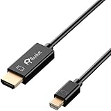 Mini DP to HDMI, Rankie Gold Plated Mini DisplayPort (Thunderbolt Port Compatible) to HDMI HDTV Cable 6ft - R1101