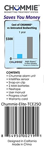 Chummie Elite Bedwetting Alarm for Children and Deep Sleepers, Orange, 1 Count - Thumbnail 7