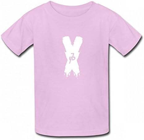 MCEOO X Jake Team Paul 10 Tshirt Printed Cotton T-Shirts Tops Logo Authentic Kid Tee Pink