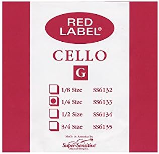 Super Sensitive Cello Strings (16133)