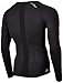 2XU Men's Long Sleeve Compression Top, Black/Black, Medium