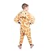 Emolly Kids Giraffe Onesie Animal Pajama Costume - Soft and Comfortable With Pockets! Fun As a Costume or Pajamas - 5% Of Sales Donated To San Diego Zoo Global Wildlife conservancy