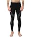 CW-X Men's Performx Tights, Black/Grey/Blue, Medium