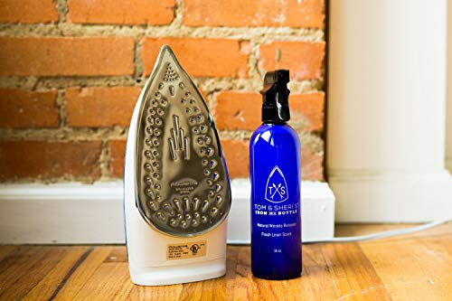 image for Tom & Sheri's Natural Plant-Based Wrinkle Releaser Spray for Clothing 