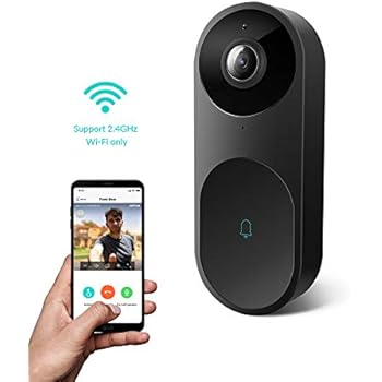 WiFi Video Doorbell, Compatible with Alexa Echo Show