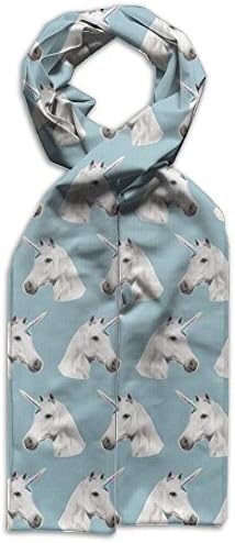 Winter Warm Soft Scarf Unicorn Fashion Long Neck Scarves Wrap Shawl For Kids Children