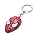 REINDEAR Marvel Movie Comics The Amazing Spider-Man Mask Alloy Pendent Keychain Ring US Seller (Red)