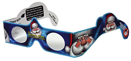 22 Pairs 3D Christmas and New Years Glasses - 13 Different Exclusive Styles -  Flat - 3Dstereo Holiday Eyes(TM) - Thumbnail 5