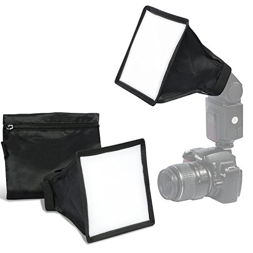 Julius Studio Collapsible Light Diffuser Cover, Mini Softbox for Camera Photo Video & Flash Light with Velcro, JSAG298
