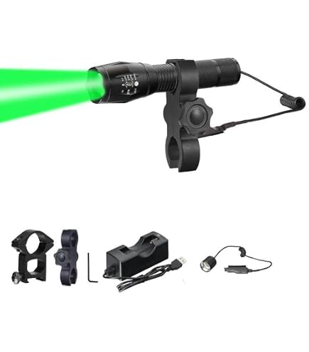 american hunter varmint light 250 lumen rechargeable flashlight green led Hunting - Handheld Dedicated green LED for hog American Hunter 250 Lumen Varmint