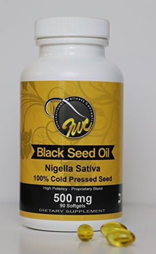 Black Seed Oil Capsules, Premium Black Cumin Oil, 100% Pure Natural Cold Pressed Dietary Supplement, Non GMO, Vegan, Halal &amp; Kosher, 270 Softgels Total (3 pack)