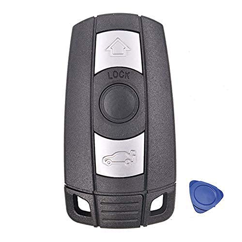 Car Key Fob Case For BMW 1 3 5 6 Series E60 E90 E91 E92 E70 E82 E88 E89 X5 X6 3 Button Remote Smart Key Shell Fob Cover