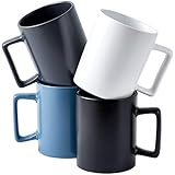 Bruntmor Modern Matte Large 16 Oz Ceramic Coffee