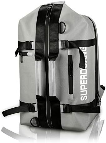 アオキ リュック メンズ レディース ３way ボストンバッグ 防水リュックバックパック アウトドア リュックサック バイクバッグ Pc収納ザック 40l グレー