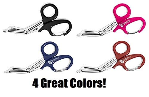 5 EMT+Trauma+Shears+Carabiner+Stainless