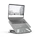LENTION L5 Adjustable Height with Multiply Angle Laptop Notebook Stand with Adjustable Riser Compatible with MacBook Pro/Air, Surface Laptop and More – Space Graythumb 1