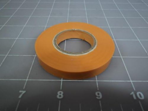 500 YAZAKI VTA 0.135X10X20 O 10mm(3/8") 20m(66ft) ORANGE ELECTRICAL TAPE T11793