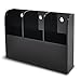TheJD Acrylic Remote Control Holder Wall Mount Media Organizer Box 3T Acrylic Black 03