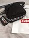 Oyoco Fanny Pack Travel Bum Bags Running Pocket for Men Women (black)